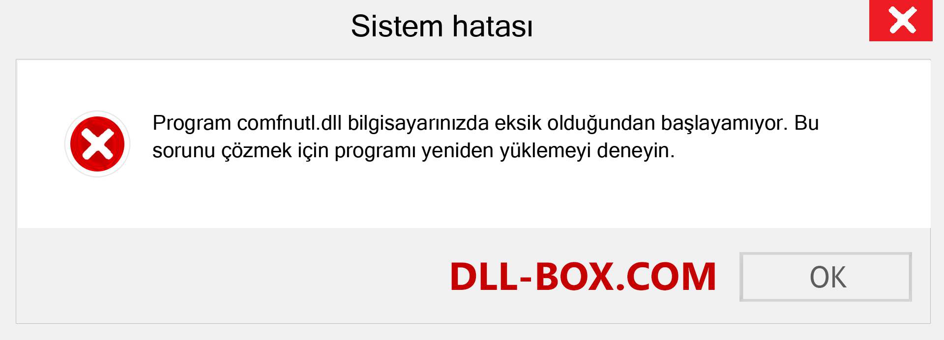 comfnutl.dll dosyası eksik mi? Windows 7, 8, 10 için İndirin - Windows'ta comfnutl dll Eksik Hatasını Düzeltin, fotoğraflar, resimler